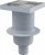 APV6411 Сливной трап 150 × 150/50, подводка – прямая, решетка – нержавеющая сталь, гидрозатвор – мокрый Alca Plast в Тихорецке